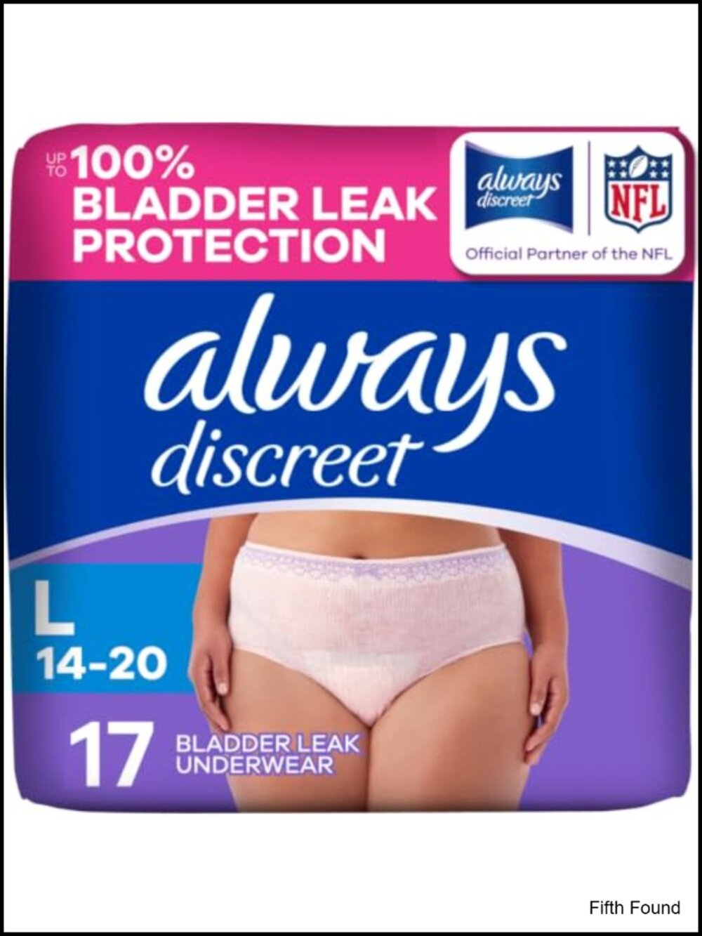 Adult Incontinence Underwear for Women, Maximum Absorbency, Large